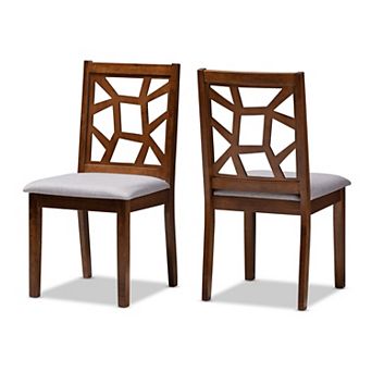 Baxton Studio Abilene Dining Chair 2 pc Set