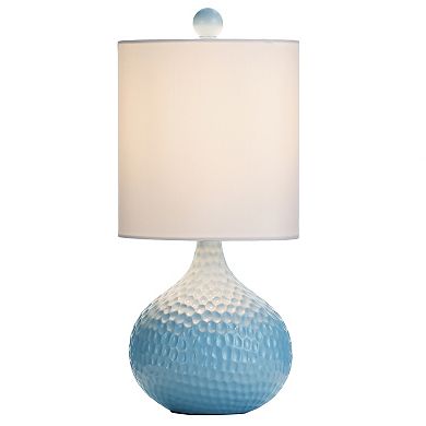 Hammered Ceramic Table Lamp