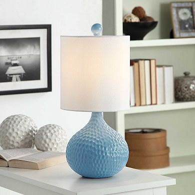 Hammered Ceramic Table Lamp