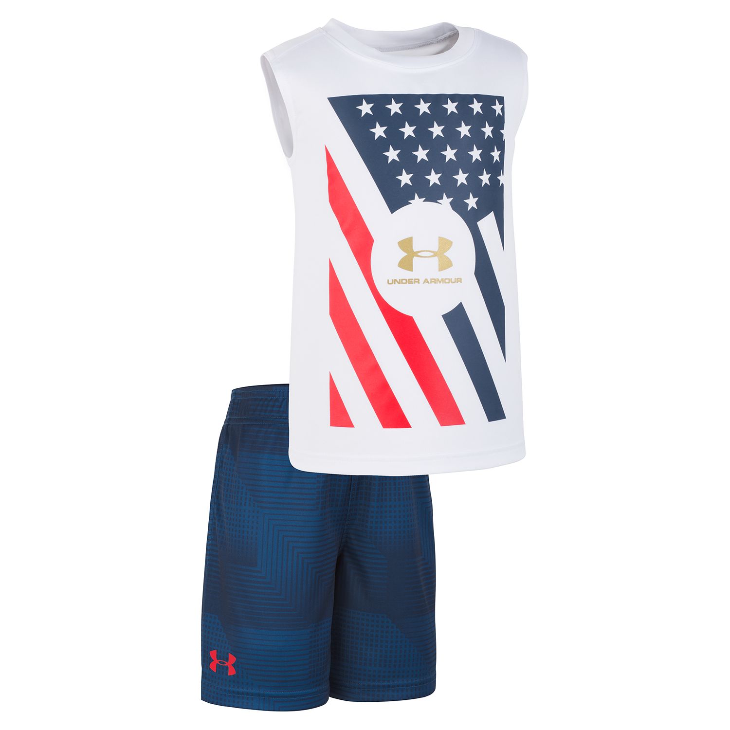 under armour american flag shorts