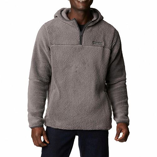 Men's Columbia Rugged Ridge Sherpa QuarterZip Pullover Hoodie