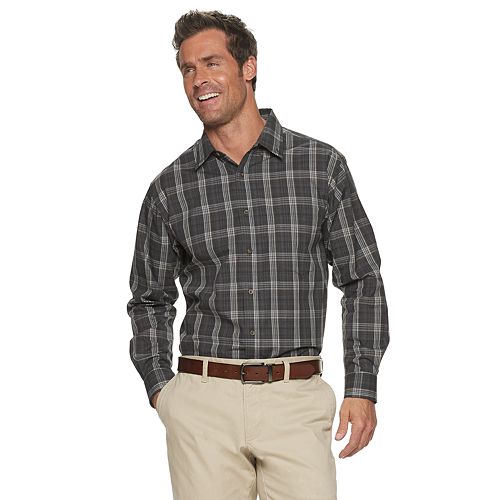 Men's Haggar® Long Sleeve Weekender Shirt