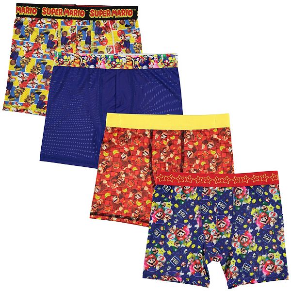 Pack de Dois Boxers com Estampado Mario Bros · Cotton Juice · El