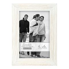 Realspace Luna Wood Picture Frame 5 34 x 7 34 Matted For 4 x 6 White -  Office Depot