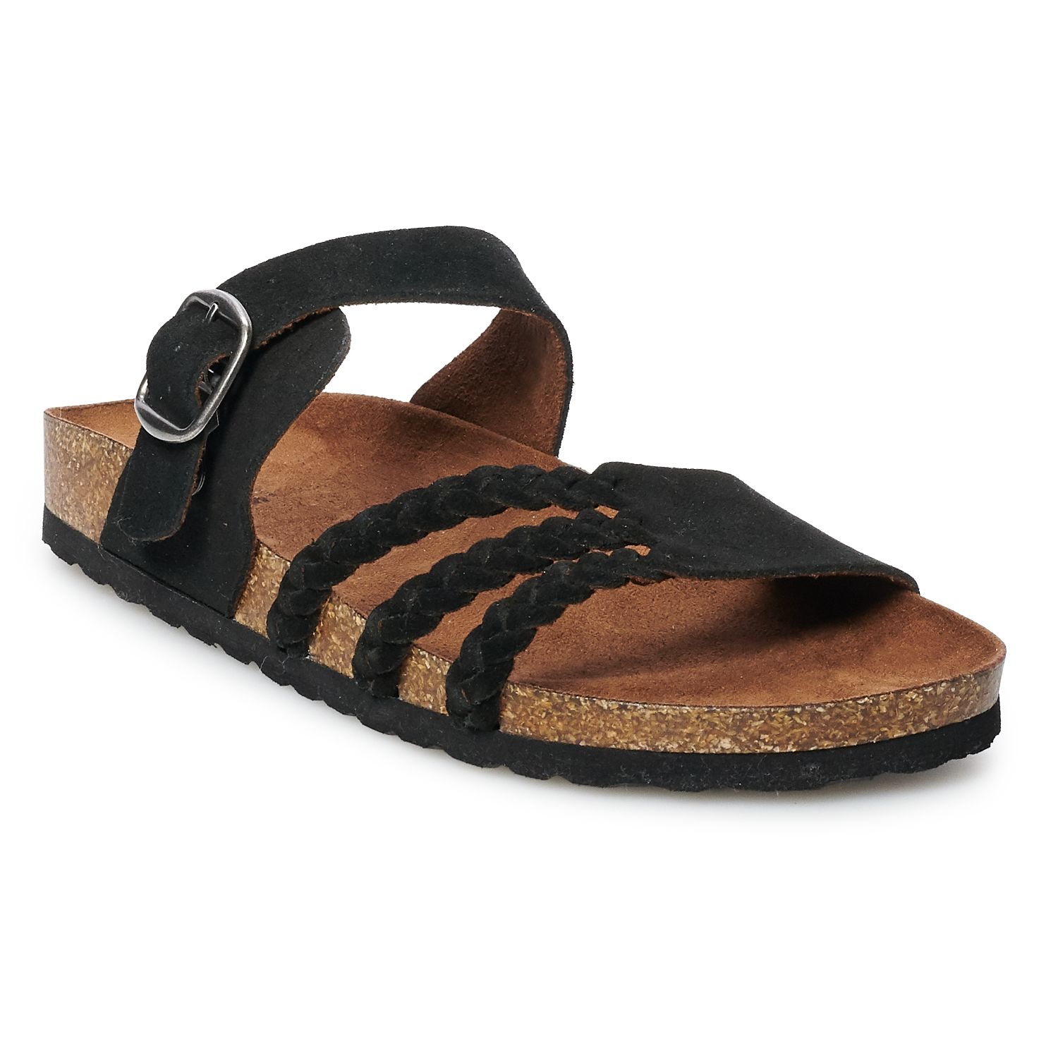 sonoma black sandals