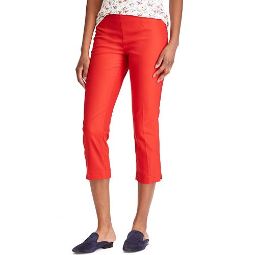 Women's Chaps Slim Capri Pants