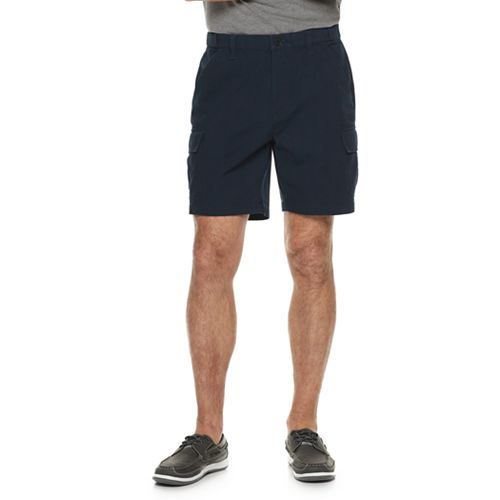 Men's Croft & Barrow® Classic-Fit Flex-Tab 7.5-inch Twill Cargo Shorts