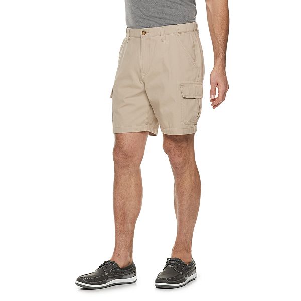Men's Croft & Barrow® Classic-Fit Flex-Tab 7.5-inch Twill Cargo Shorts