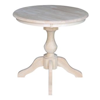 International Concepts 30 in Round Top Pedestal Table