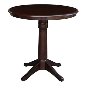 International Concepts 36 in Round Top Pedestal High Table