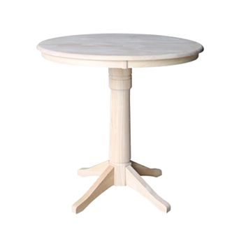 International Concepts 36 in Round Top Pedestal High Table