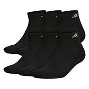 Men s adidas 6 pack Athletic Cushioned Low Cut Socks