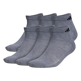 Men's adidas 6-pack Athletic Cushioned Low-Cut Socks