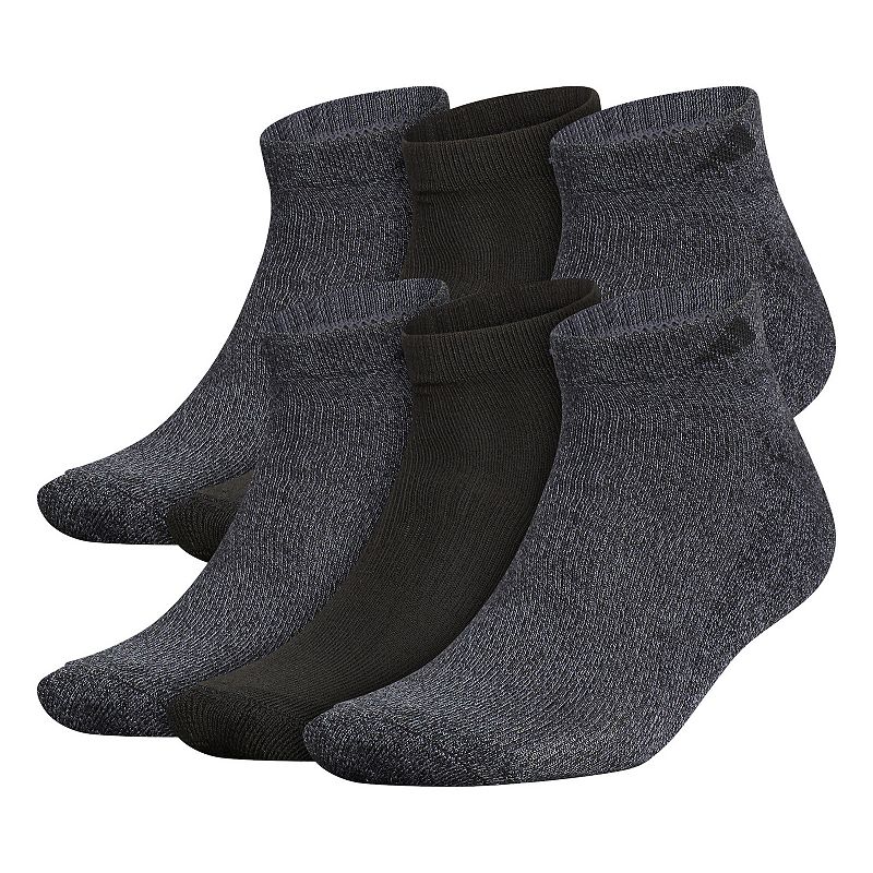 adidas 6-pack Athletic Cushioned Low-Cut Socks