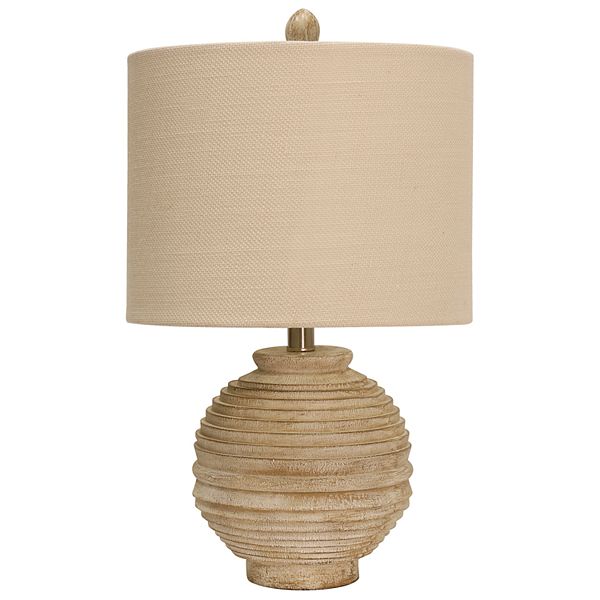 Small round deals table lamp