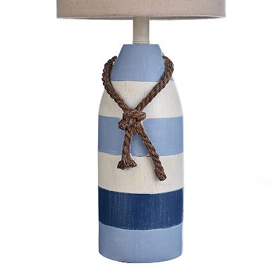 Blue Stripe Nautical Table Lamp