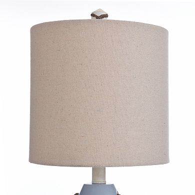 Blue Stripe Nautical Table Lamp