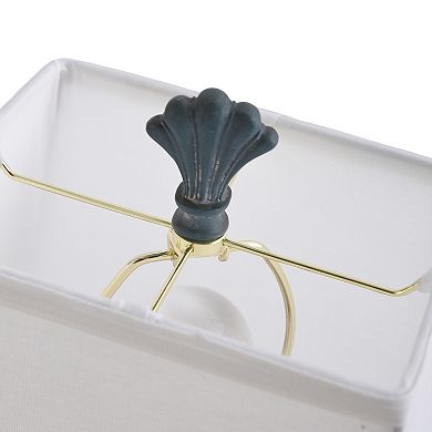 Blue Finish Table Lamp
