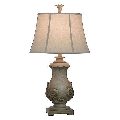 Cream Finish Table Lamp