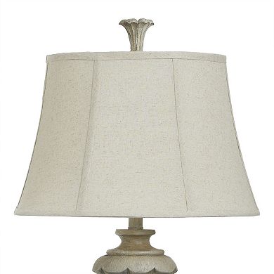 Cream Finish Table Lamp
