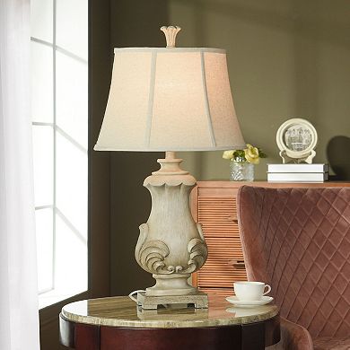 Cream Finish Table Lamp