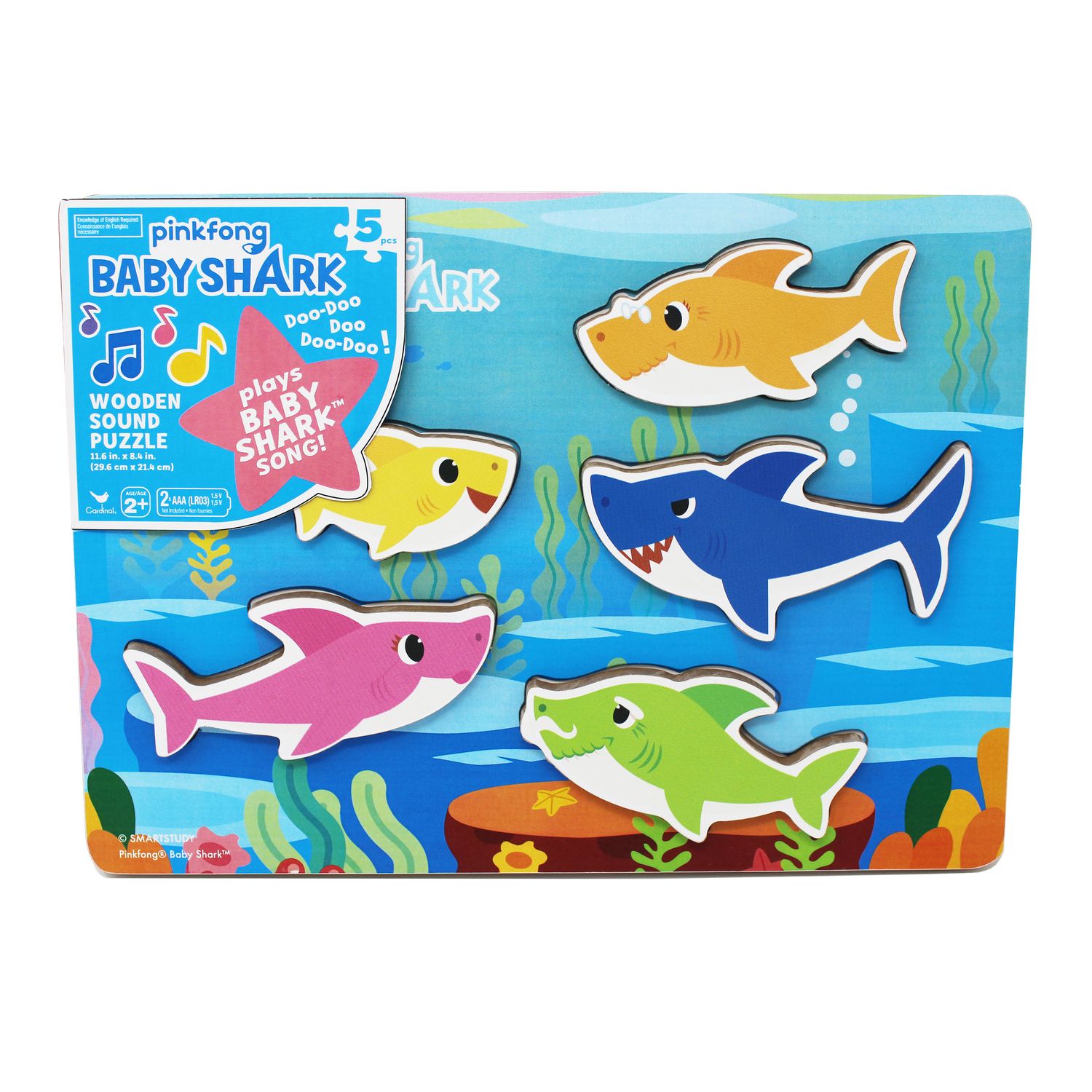 baby shark shape sorter