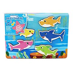 Pinkfong Baby Shark Wooden Sound Puzzle by Cardinal