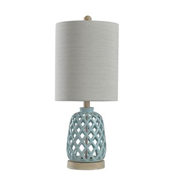 Cutout Ceramic Table Lamp