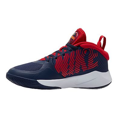 Nike Team Hustle D9 Grade School Kids' Basketball Shoes