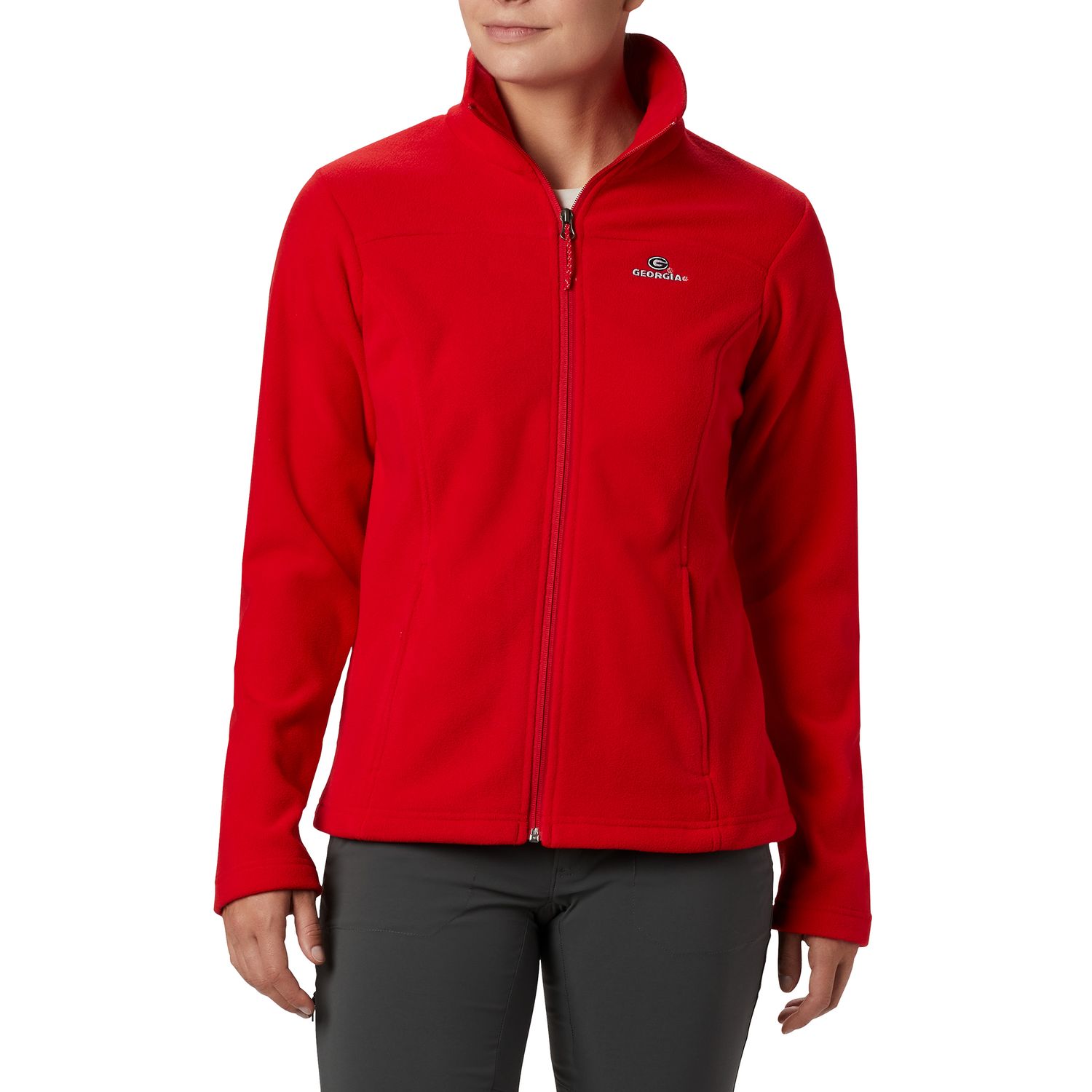 columbia women's full zip fleece jacket