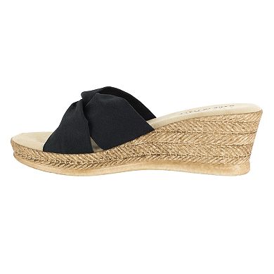 Tuscany by Easy Street Dinah Wedge Sandals