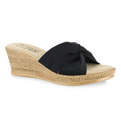 Tuscany by easy street dinah wedge sandals top
