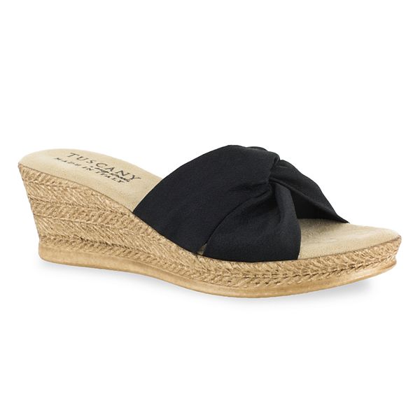 Tuscany by Easy Street Dinah Wedge Sandals