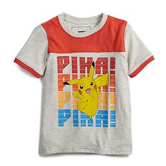 Boys Graphic T Shirts Kids Pokemon Tops Tees Tops Clothing Kohl S - boys 4 12 sonoma goods for life pokemon pikachu pika retro
