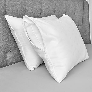Sealy Elite 2-pack Soft Comfort Zippered Pillow Protector Set