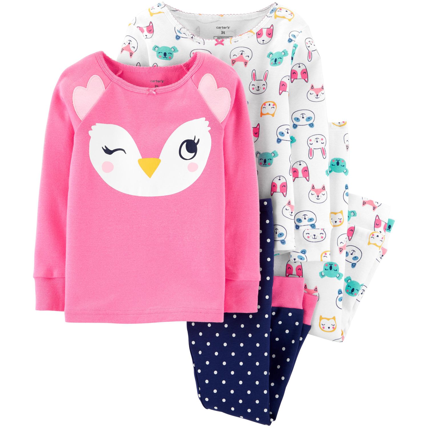 cotton pajamas for baby girl