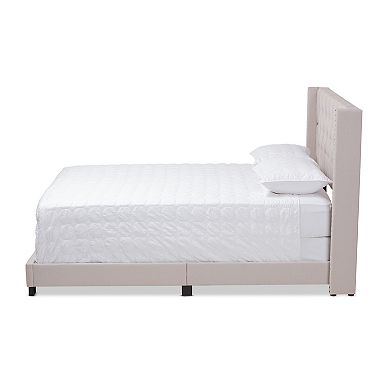 Baxton Studio Brady Tufted Bed