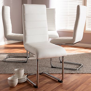 Baxton Studio Marlys Dining Chair 4-piece Set