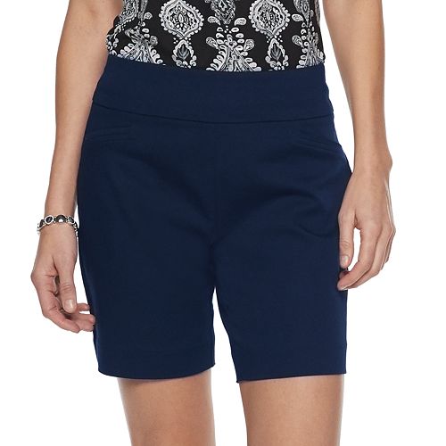 Women's Croft & Barrow® Effortless Stretch Pull-On Shorts