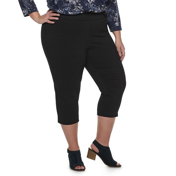 evri plus size capris