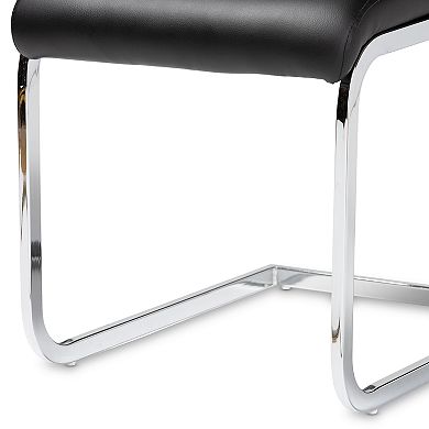 Baxton Studio Cyprien Dining Chair 4-piece Set