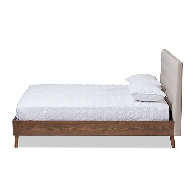 Baxton Studio Alinia King Bed