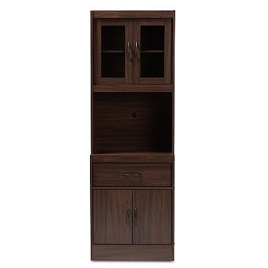 Baxton Studio Laurana Kitchen Storage Cabinet