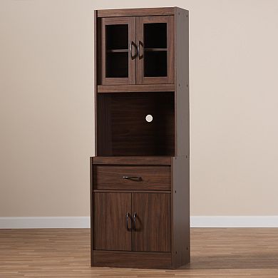 Baxton Studio Laurana Kitchen Storage Cabinet