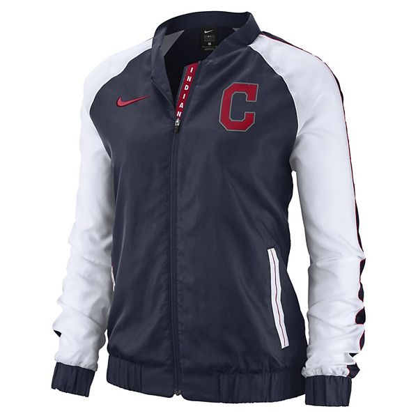 Women's Nike Cleveland Indians Varsity Jacket