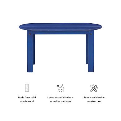 Linon Adirondack Indoor / Outdoor Patio Coffee Table