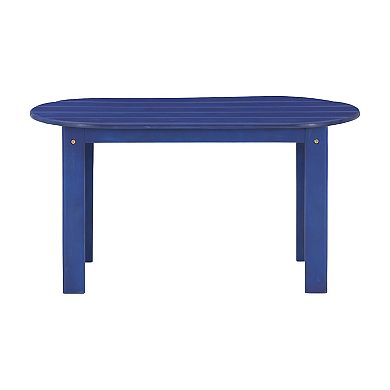 Linon Adirondack Indoor / Outdoor Patio Coffee Table