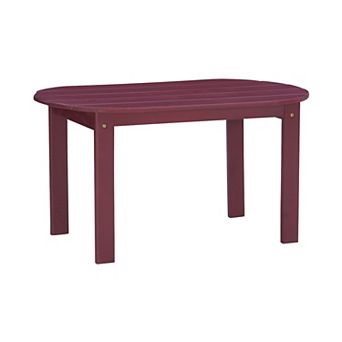 Linon Adirondack Indoor / Outdoor Patio Coffee Table