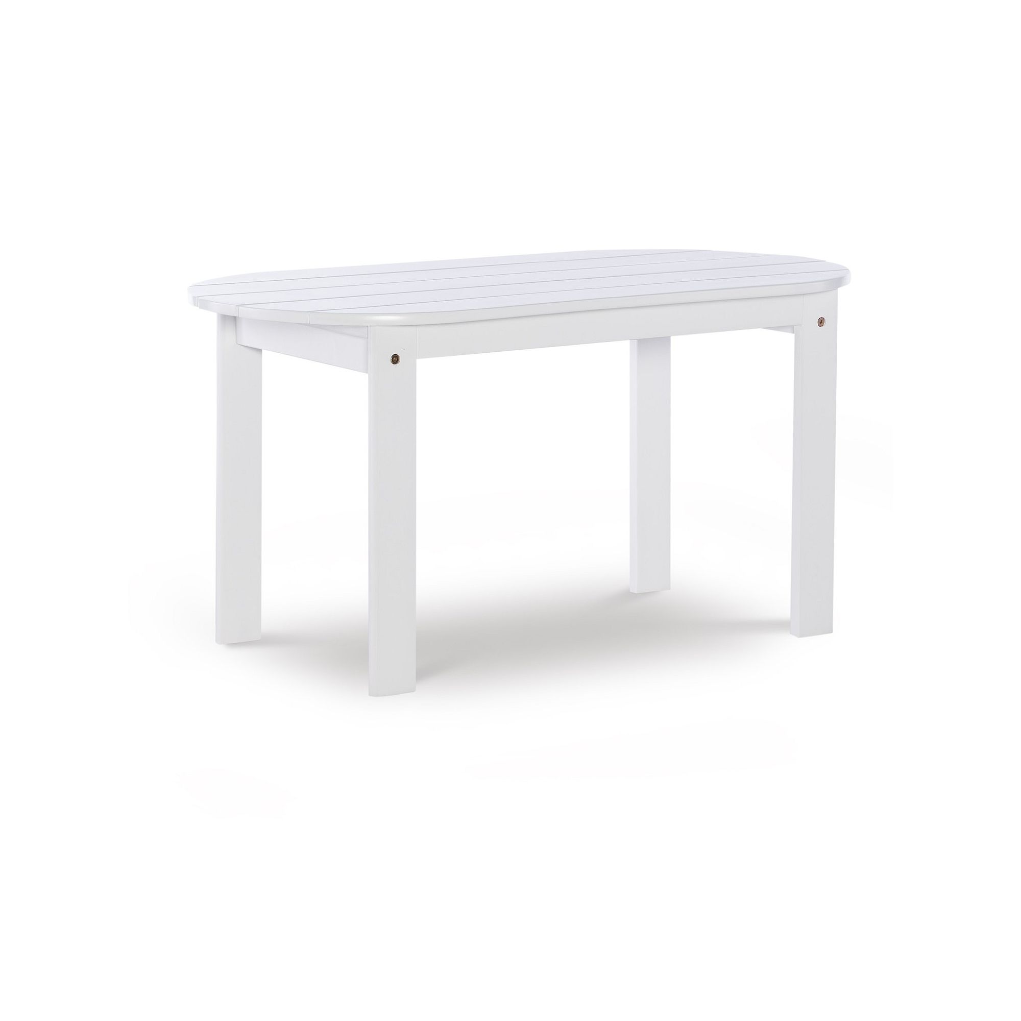 Linon Adirondack Indoor / Outdoor Patio Coffee Table, White