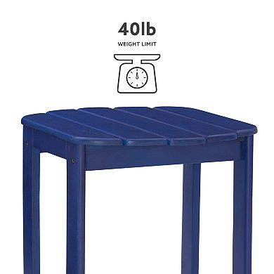 Linon Adirondack Indoor / Outdoor Patio End Table